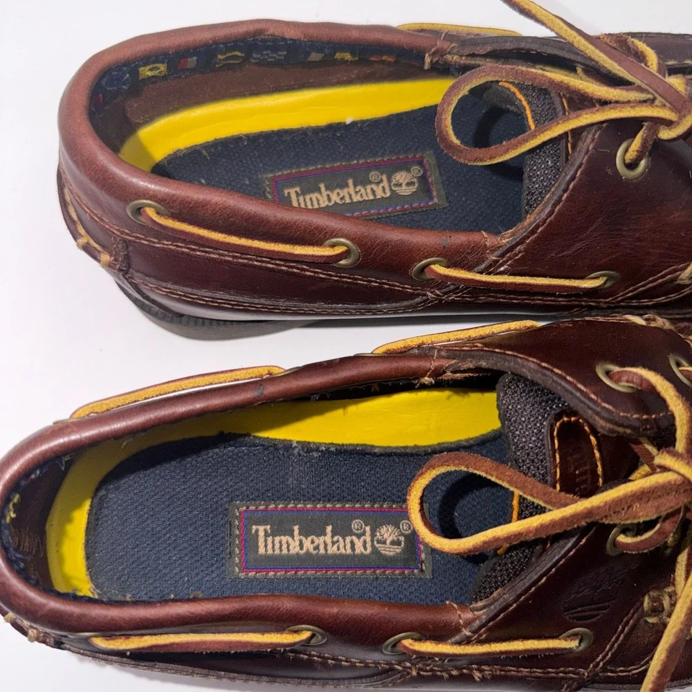 Timberland Boat Shoes Preppy Nautical Coastal Classic Ivy League Quiet Luxe 90s
